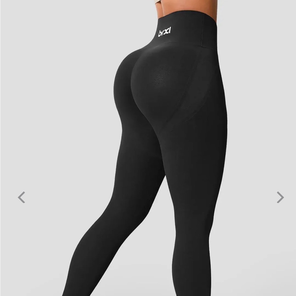 Black High-Waisted Leggings